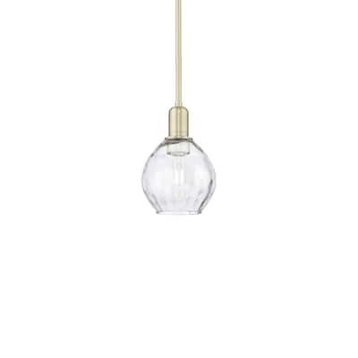 Innovations Lighting 716-1S-10-6 Waverly Pendant Waverly 6" Wide Mini