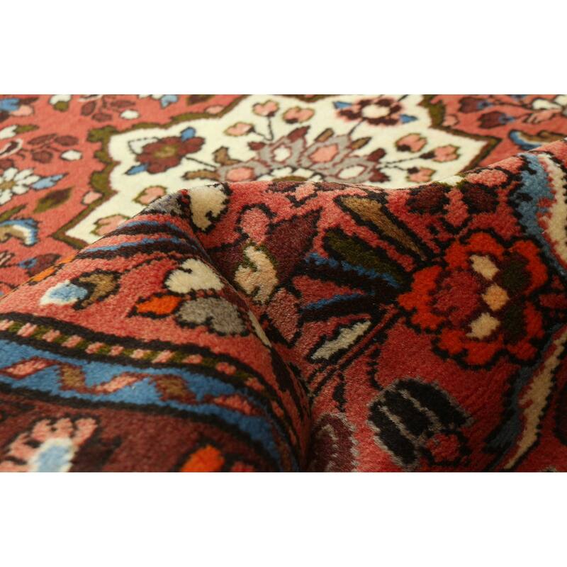 ECARPETGALLERY Hand-knotted Anadol Red Wool Rug - 3'4 x 4'10