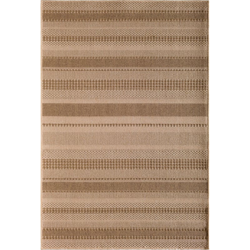 Loomaknoti Cocoa Bay Krayson Brown Area Rug