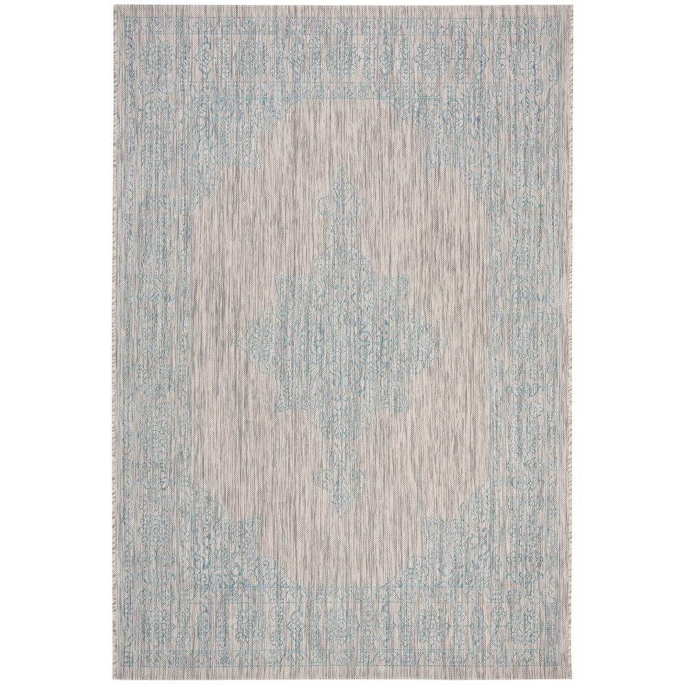 SAFAVIEH Courtyard Zikrija Indoor/ Outdoor Waterproof Patio Backyard Rug