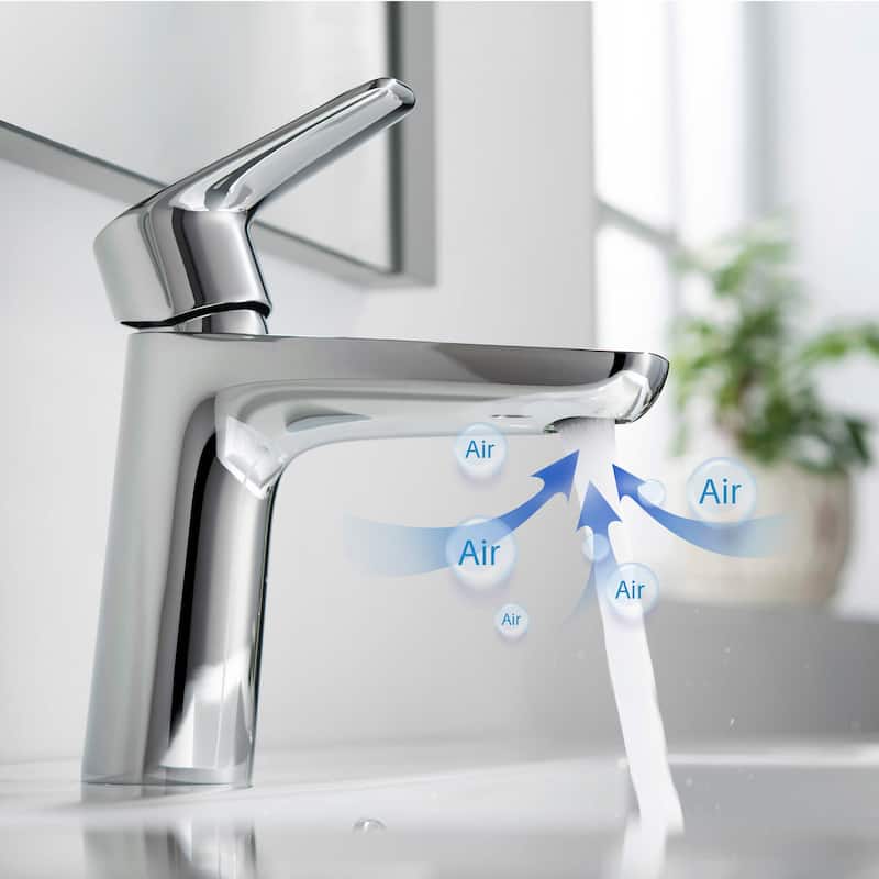 Harmony Single Handle Bathroom Vanity Sink Faucet