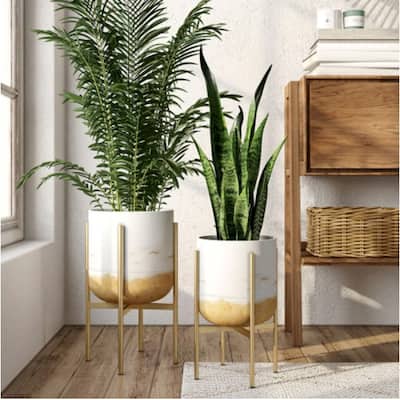 Paloma Modern Planters (Set of 2)