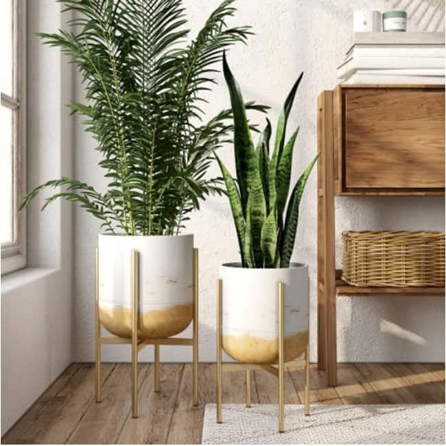 Paloma Modern Planters (Set of 2)