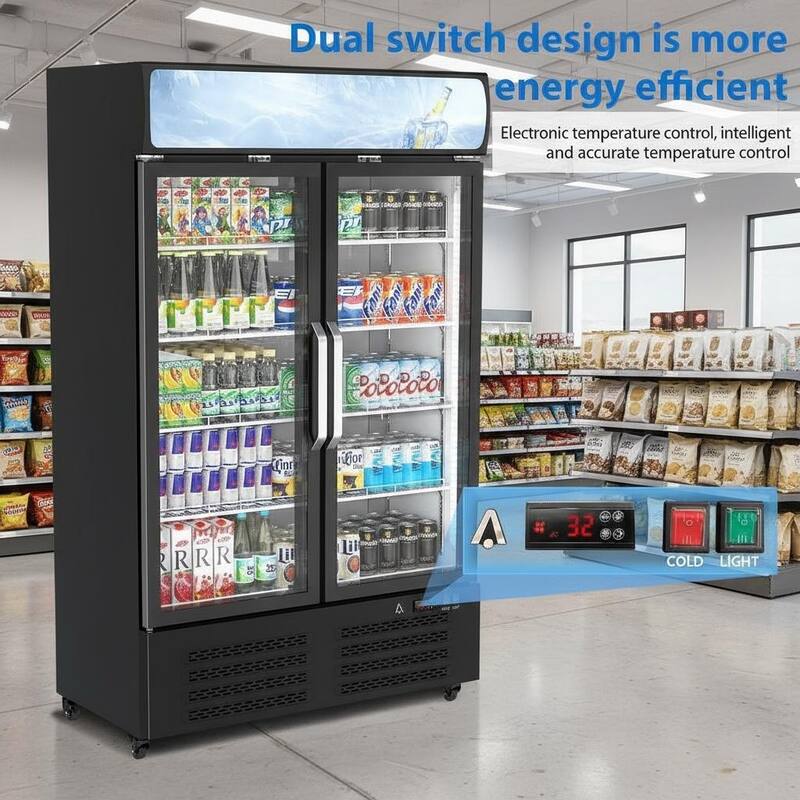 Commercial Display Refrigerator, 25.3 Cu.Ft.