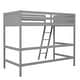 preview thumbnail 9 of 10, Solid Wood Twin Size Loft Bed with Sturdy Ladder - Elegant Design, High-Quality Pine Construction, and Enhanced Stability