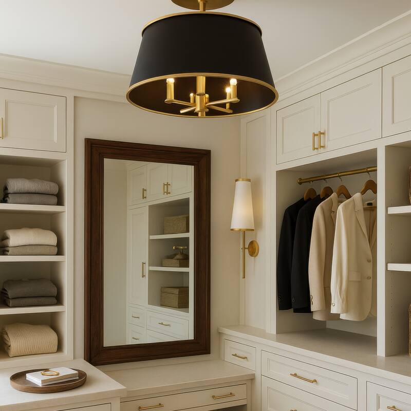 Varaluz Coco 4-Light Semi-Flush Ceiling Light