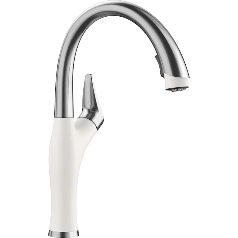 Blanco Precis/Artona Undermount Kitchen Sink and Faucet Set and Strainer