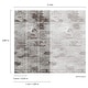 preview thumbnail 7 of 6, Galerie Wallcoverings Orom II Collection All-Over Brick 62.5-inches wide x 9.18-feet high 3-panel Wall Mural