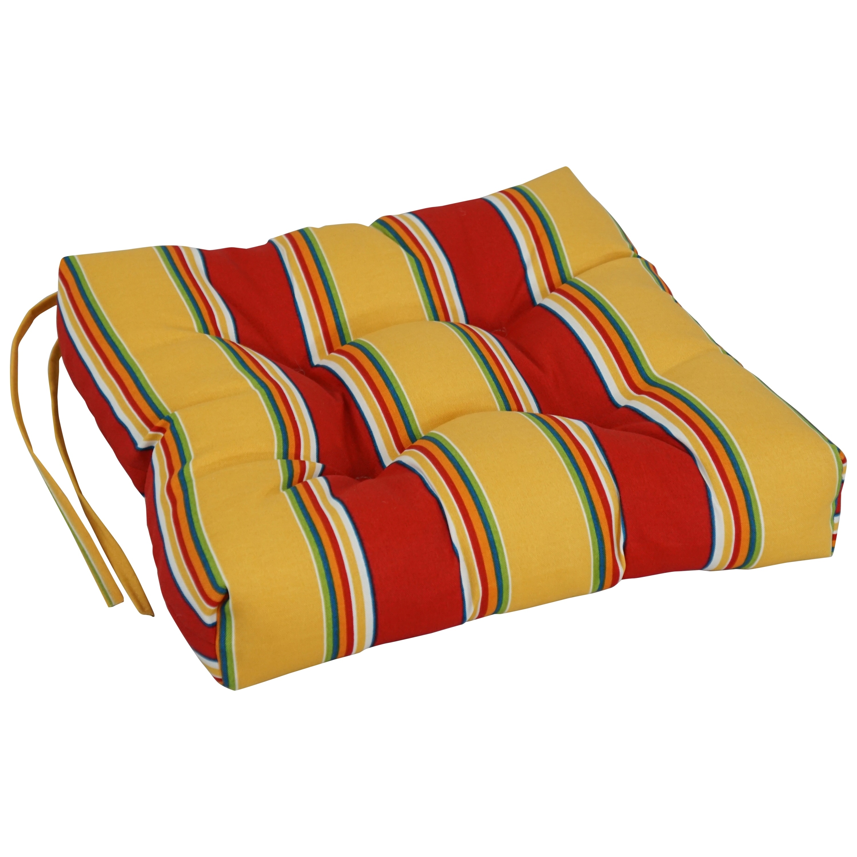 16-inch Square Tufted Indoor/Outdoor Chair Cushions (Set of - Picture 21 of 55
