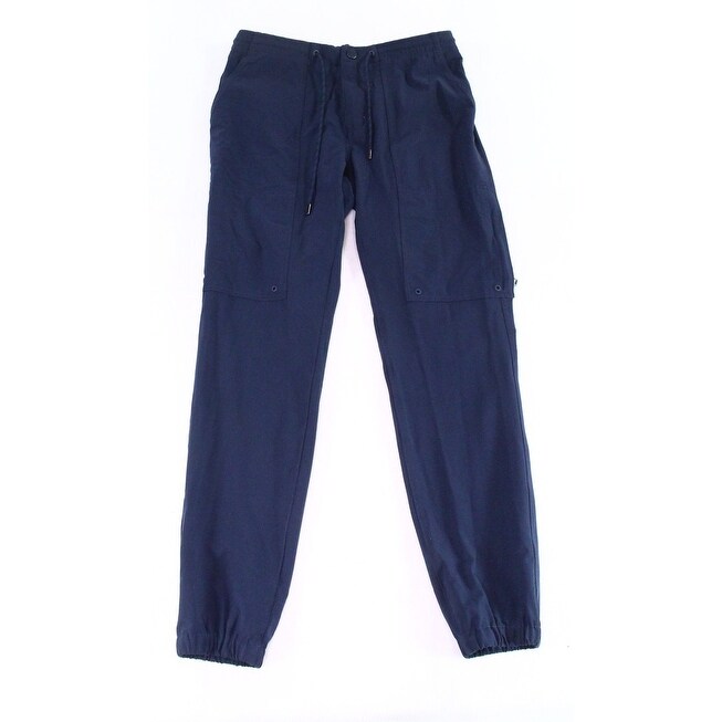 michael kors navy blue pants