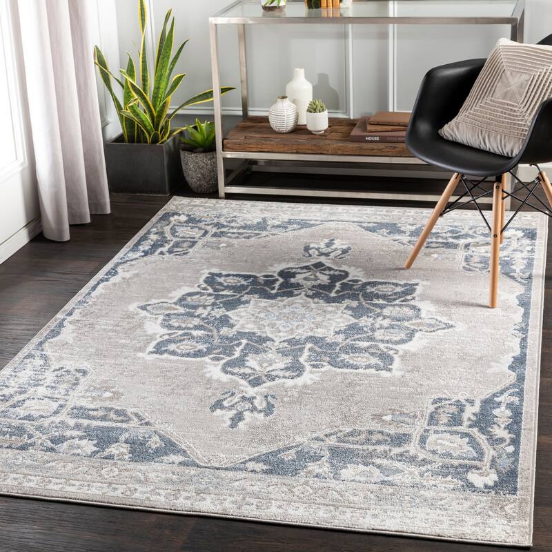 Moesha Traditional Medallion Area Rug