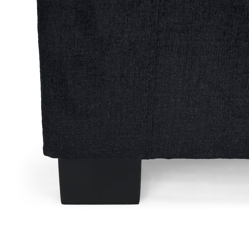 Maddie Fabric Storage Ottoman Bench by Christopher Knight Home