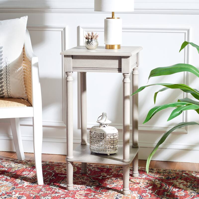 SAFAVIEH Agnita Square Accent Table - 14" W x 14" L x 28.3" H - 14Wx14Dx28H