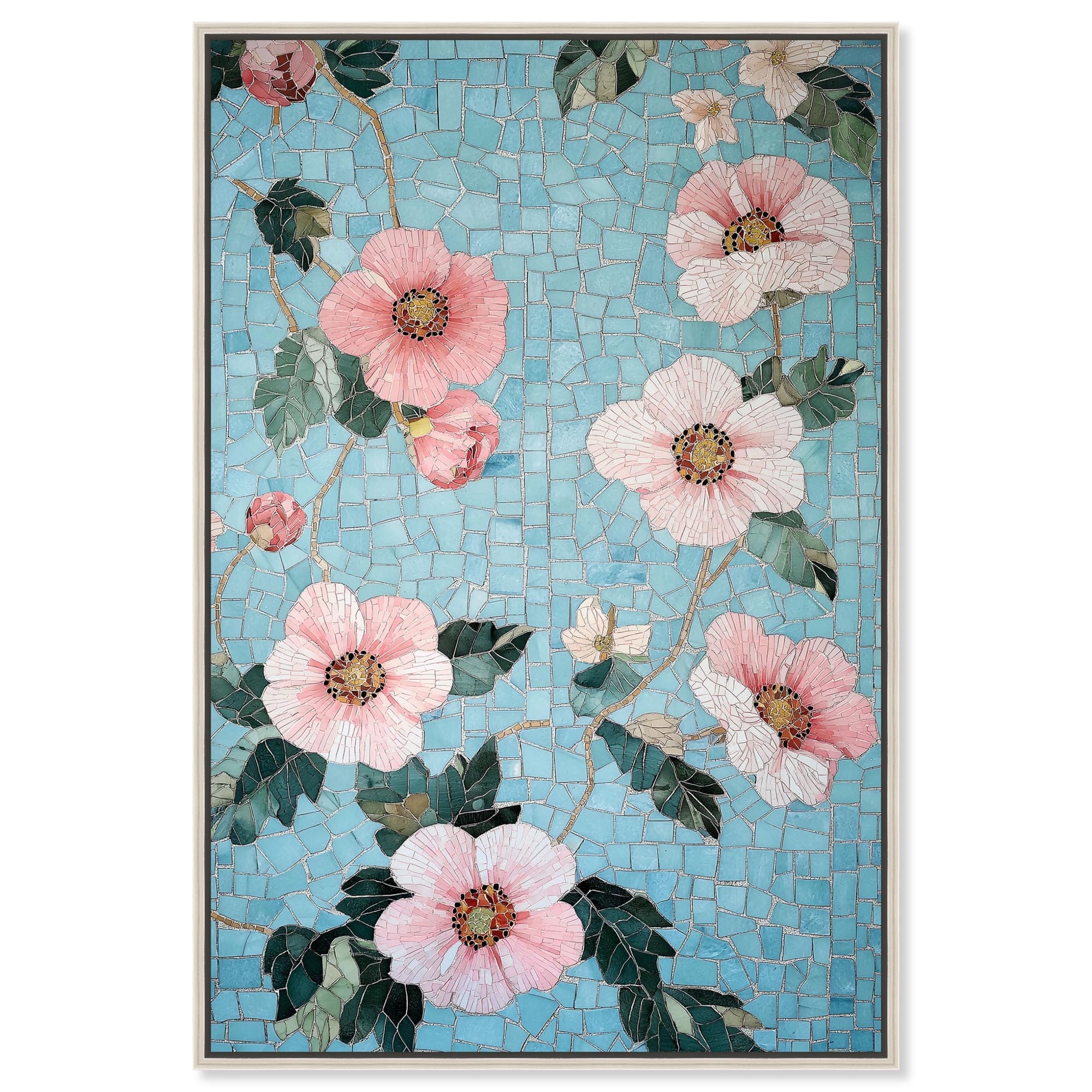 Memory of a Roman Villa II Floral Art Canvas Print by Art Remedy