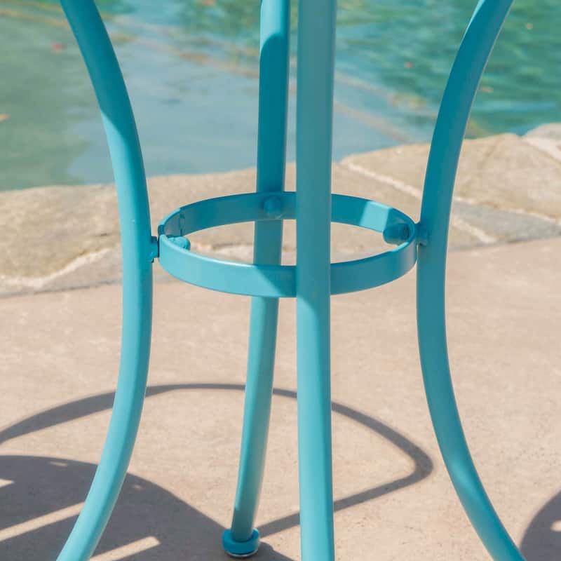 Colmar Outdoor 3-piece Bistro Set by Christopher Knight Home