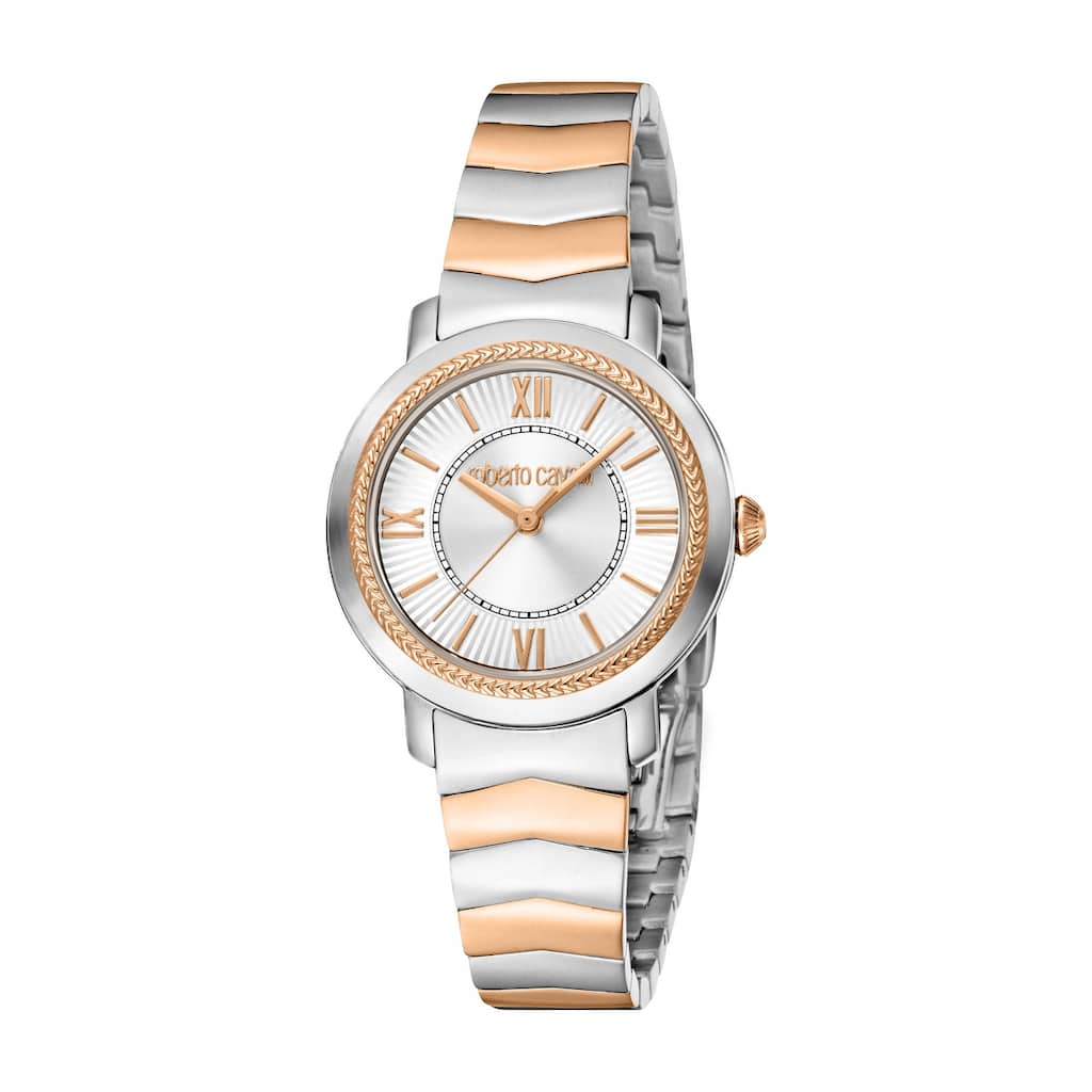 Roberto Cavalli Women RC5L056M0105 Quartz Watch - Two-Tone