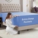 preview thumbnail 5 of 4, Empyrean Bedding Extra Deep Pocket Microfiber Fitted Sheet Set