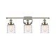 preview thumbnail 21 of 79, Innovations Lighting Ballston Urban Bell - 3 Light 26" Bath Vanity Light Deco Swirl/Polished Nickel Finish