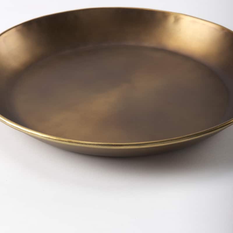 Eagan Gold Aluminium Tray (Large)