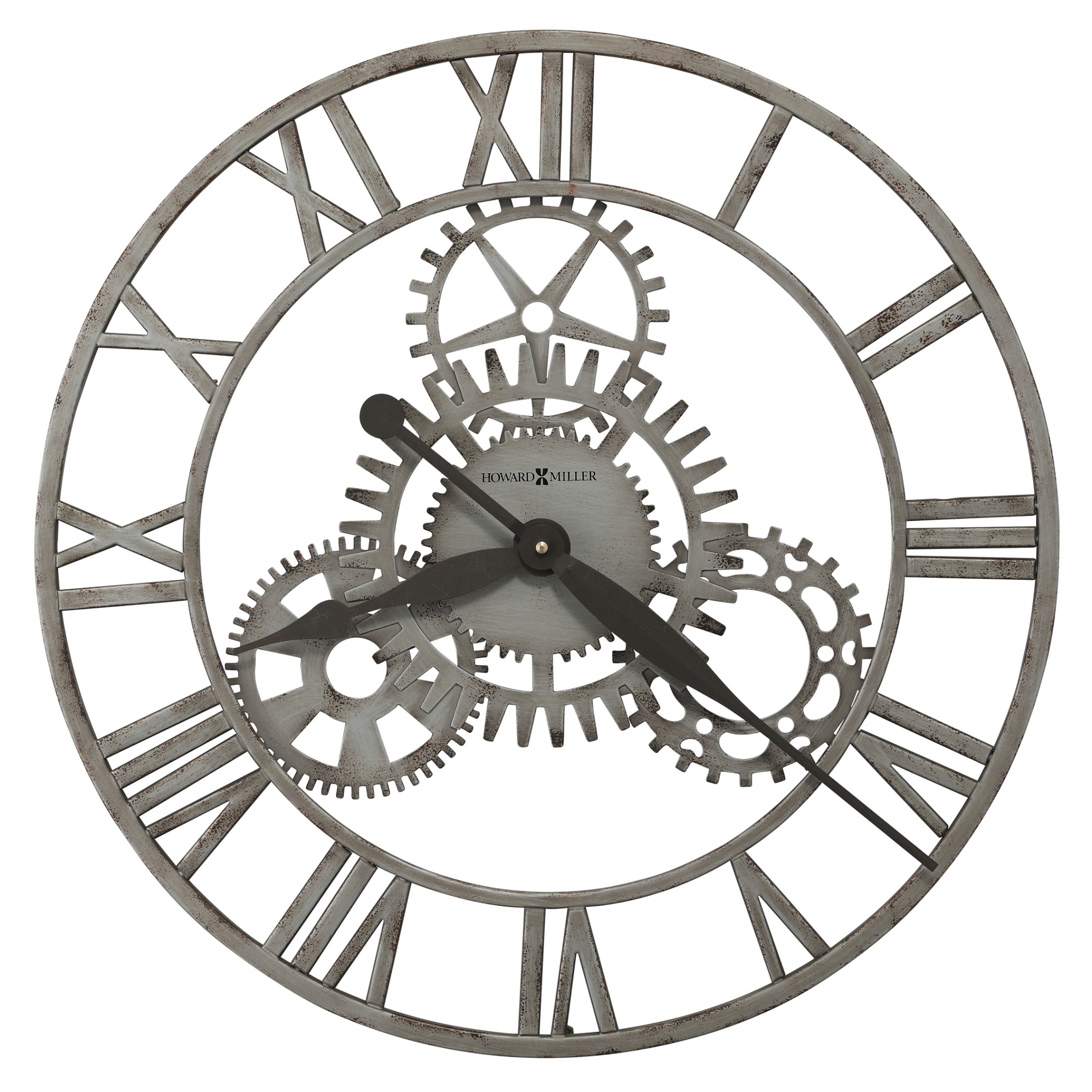 Shop Howard Miller Sibley Steampunk Industrial Wall Clock Overstock 22819982