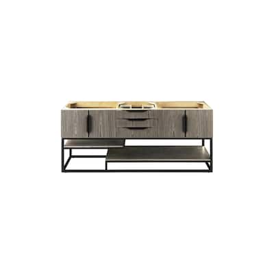 James Martin Vanities 983-V72D-R-MB Columbia 72" Double Free Standing