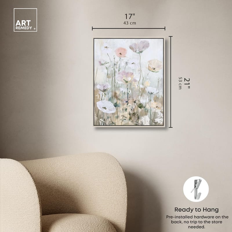 Flourishing Light Canvas by Art Remedy