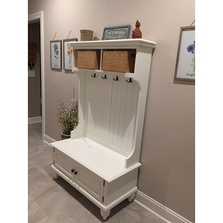 Bermuda Hall Stand With Storage Bench By Home Styles Free Most Helpful