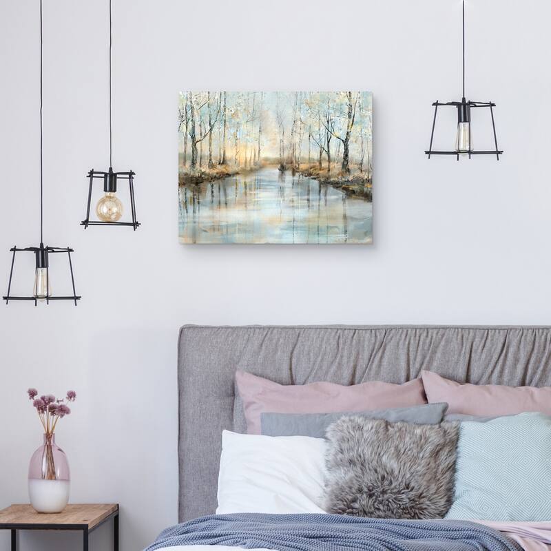 Calm Reflections II by Studio Arts Canvas Art Print