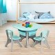 preview thumbnail 18 of 20, Kid-Friendly Activity Table & Chair Set with Built-in Storage for Creative Play