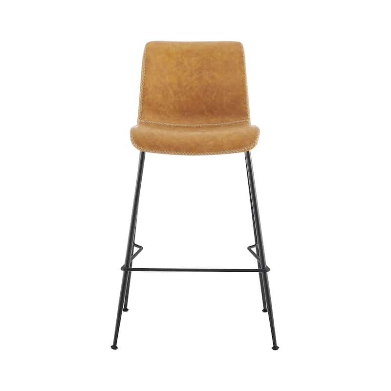 NPD Furniture Jayden Faux Leather Counter Stool (Set of 2)