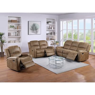 Luxurious Single Recliner with Horizontal and Vertical Tufting for Unmatched Comfort and Style