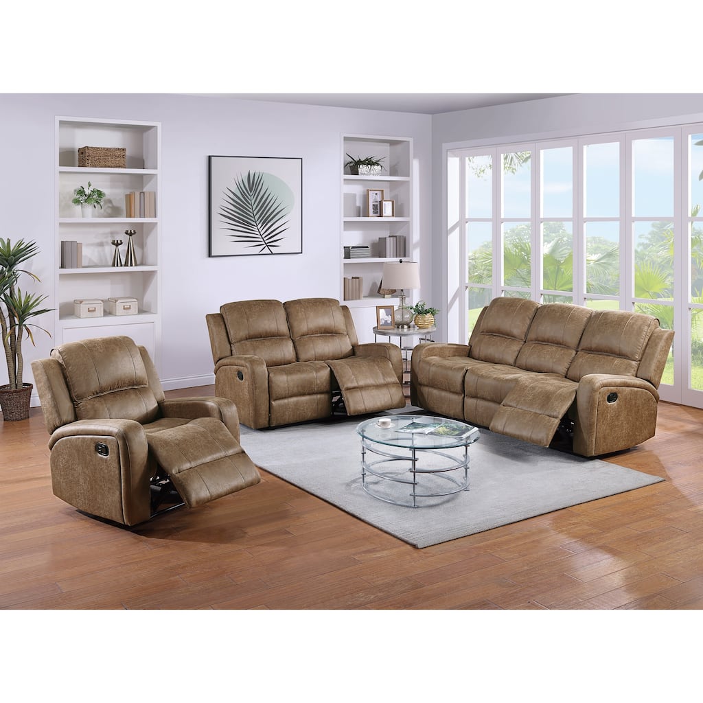 Luxurious Single Recliner with Horizontal and Vertical Tufting for Unmatched Comfort and Style