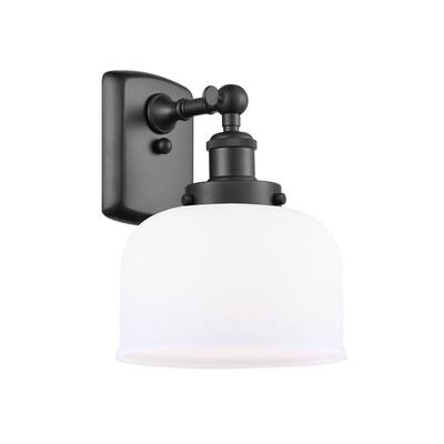 Innovations Lighting Large Bell 8" Wide Bathroom Sconce