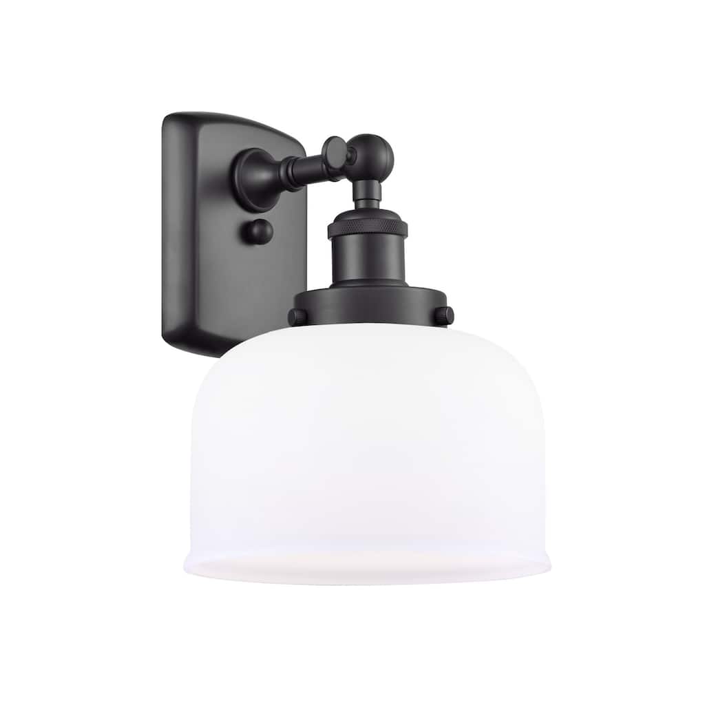Innovations Lighting Large Bell 8" Wide Bathroom Sconce
