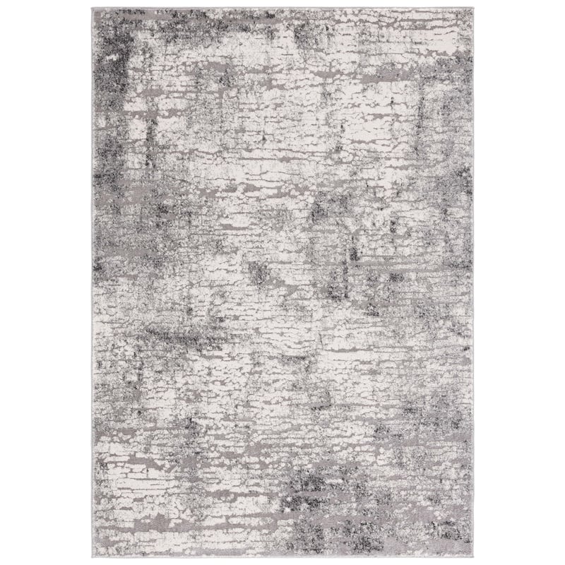 SAFAVIEH Spirit Millicent Modern Abstract Rug - 5'3" x 7'6" - Ivory/Grey