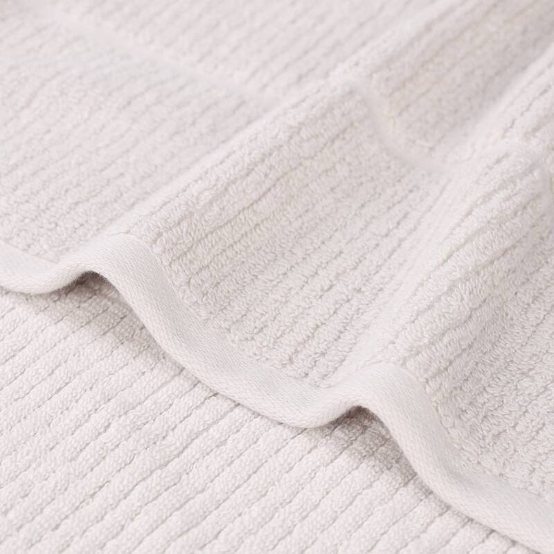 Superior Milo Smart Twist Viscose Cotton Blend Bath Towels, Set of 2