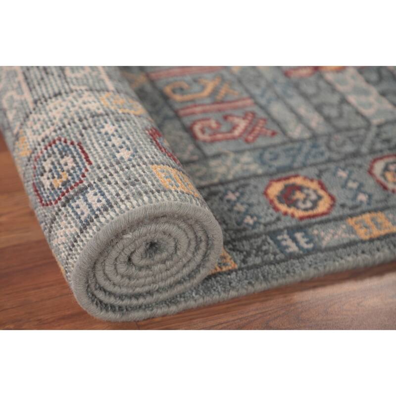 Tribal Khotan Oriental Runner Rug Wool Carpet - 2'7"x 9'11"