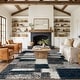 preview thumbnail 11 of 54, World Rug Gallery Distressed Modern Boxes Plush Shag Area Rug
