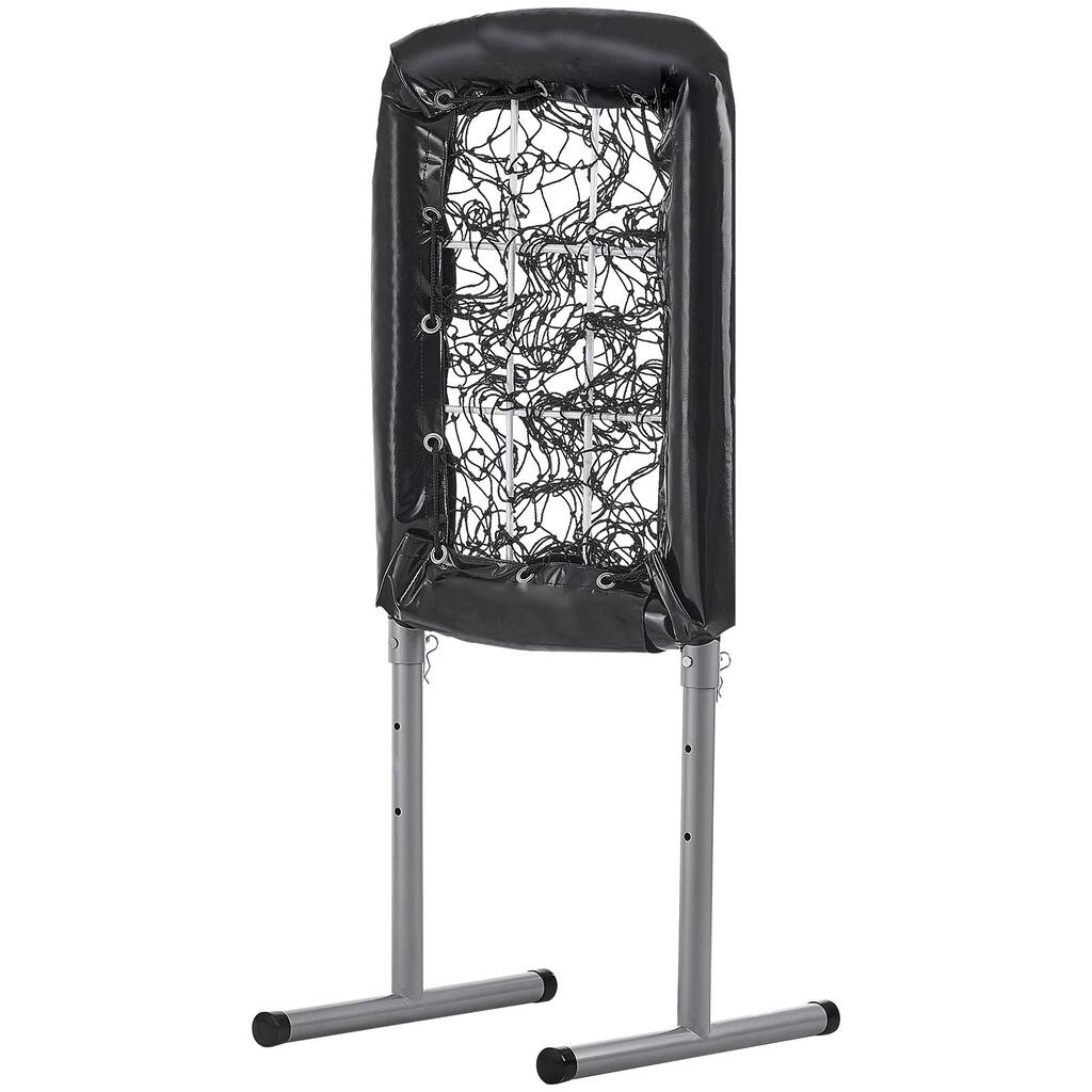 9 Hole Baseball Pitching Net for Training, Adjustable Strike Zone Trainer
