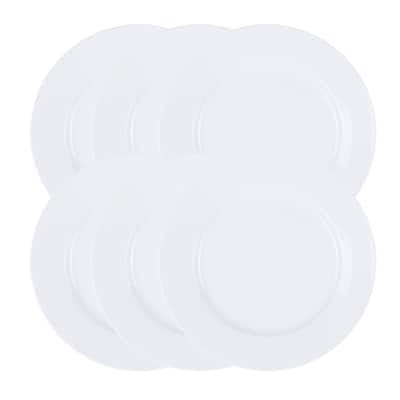 6 Piece Porcelain 11 Inch Caterer Dinner Plates Set
