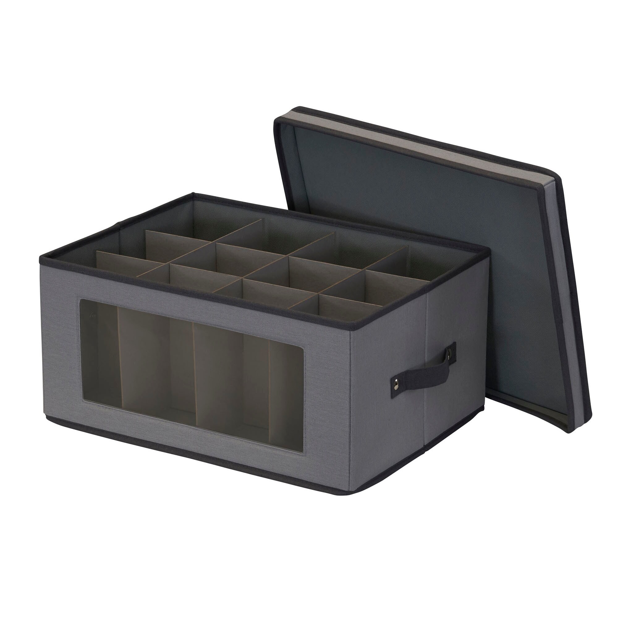 Household Essentials Balloon Wine Glass Storage Box - 14.0"L x 18.5"W x  8.5"H - Bed Bath & Beyond - 36990392