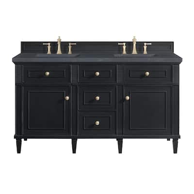 James Martin Vanities 424-V60D-3CSP Lorelai 60" Double Basin Wood