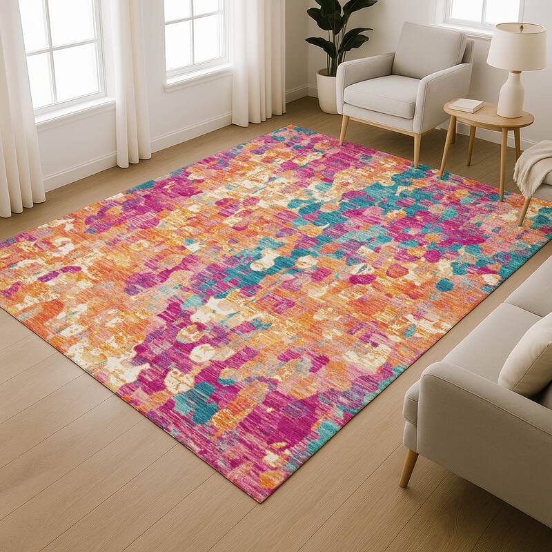 Premium Washable Super Soft Moroccan Abstract Mayfield Rug