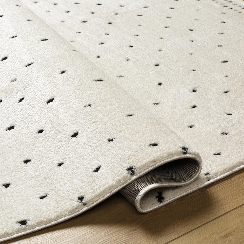 Livabliss Freud Bohemian Dots Area Rug