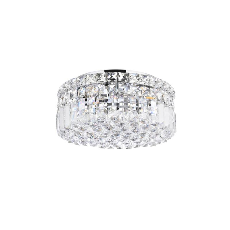 Graham 4-light 12-inch Flush-Mount Chandelier - 12 Inch