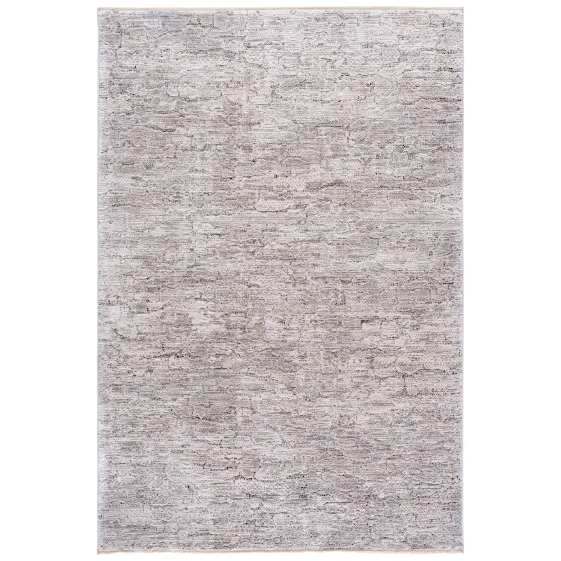 SAFAVIEH Garnet Minavere Modern Contemporary Rug - 5'3" x 7'6" - Grey/Ivory