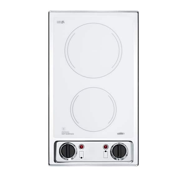 Shop Summit Cr2b120 12 Wide 2 Burner Electric Cooktop Overstock