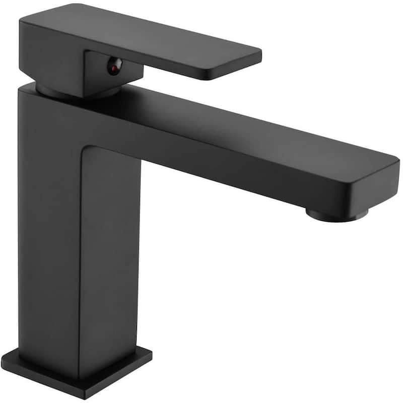 Single Handle Bathroom Sink Faucet with Anti Rust and Anti Corrosion, Anti Fingerprint, Suitable for Home Hotel Bathroom