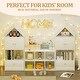 preview thumbnail 3 of 14, Versatile Children's Bookshelf with House-Shaped Design,Multi-Functional Storage,Adjustable Placement,Kids Organizer,Safe