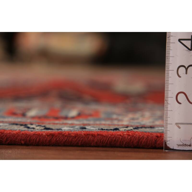 Traditional Indian Viss Area Rug Handmade Wool Carpet - 5'10"x 8'11"